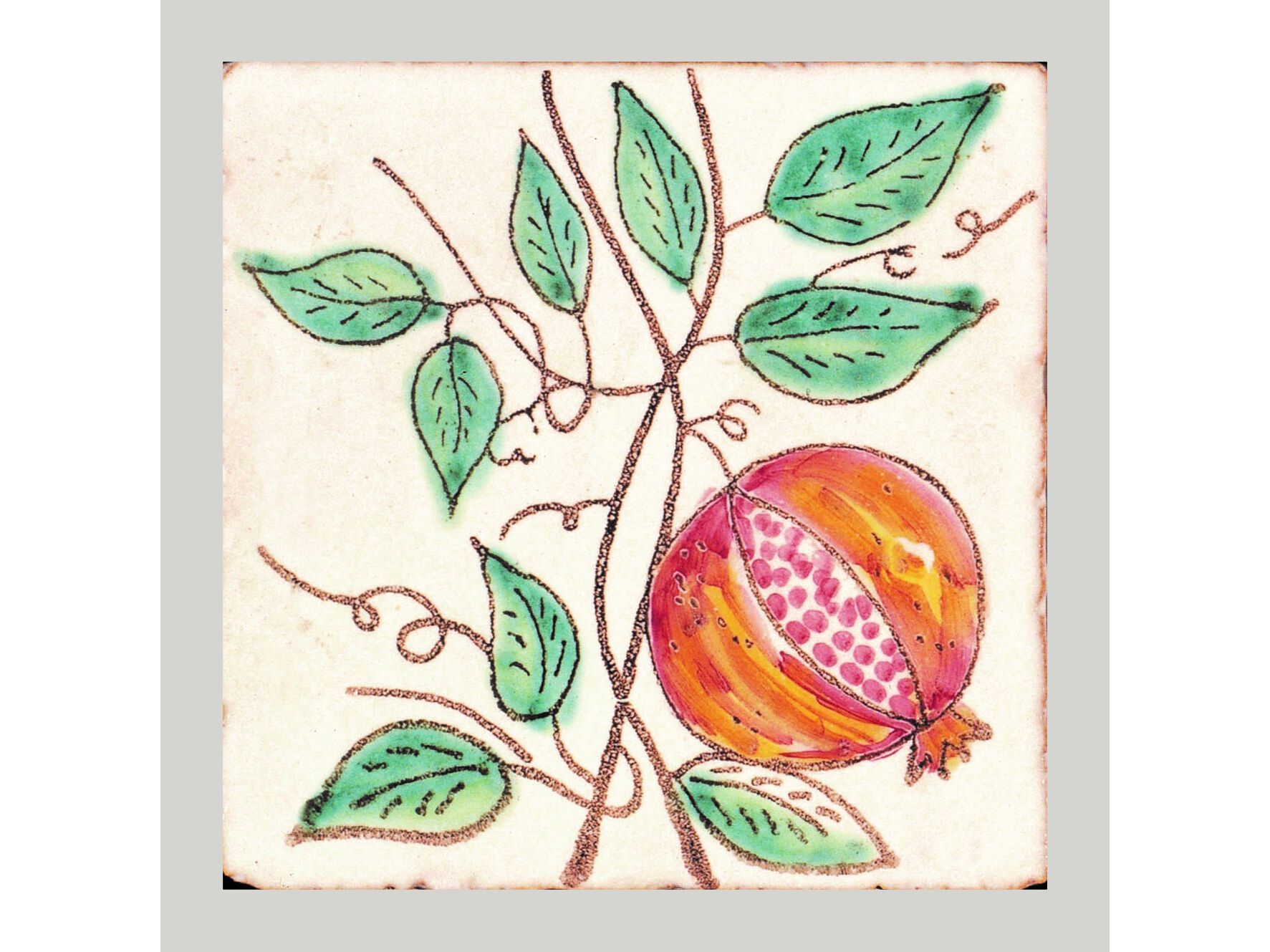 Пол / покрытие из глины ручной работы La Riggiola классический ARCH-00086546 - Вид №1