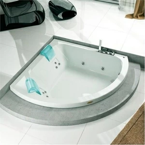 Ванна с гидромассажем "HYDRO TOP" Aquasoul Corner 155 встроенная 9443-700