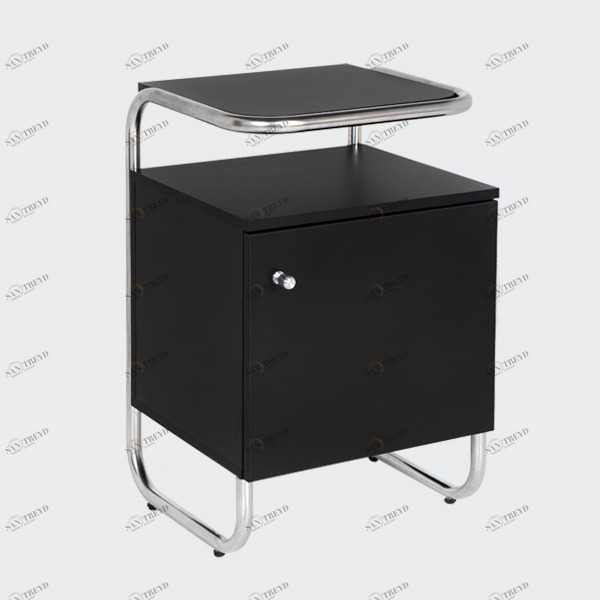 Тумба с металлическими ножками черная Bauhaus WOODI  00-3965954 Черный 