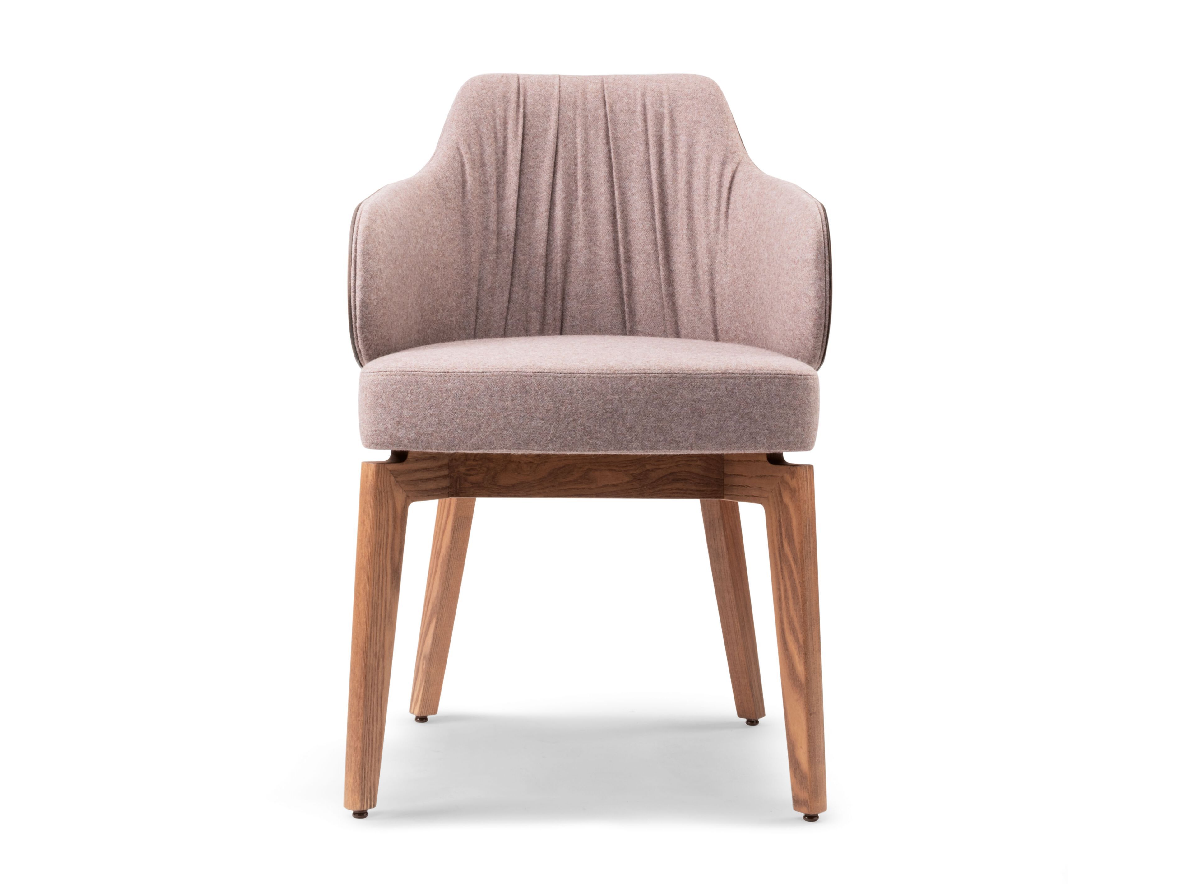 Деревянный стул с подлокотниками Riccardo Rivoli MIA 200W WOOD ARCH-00130691