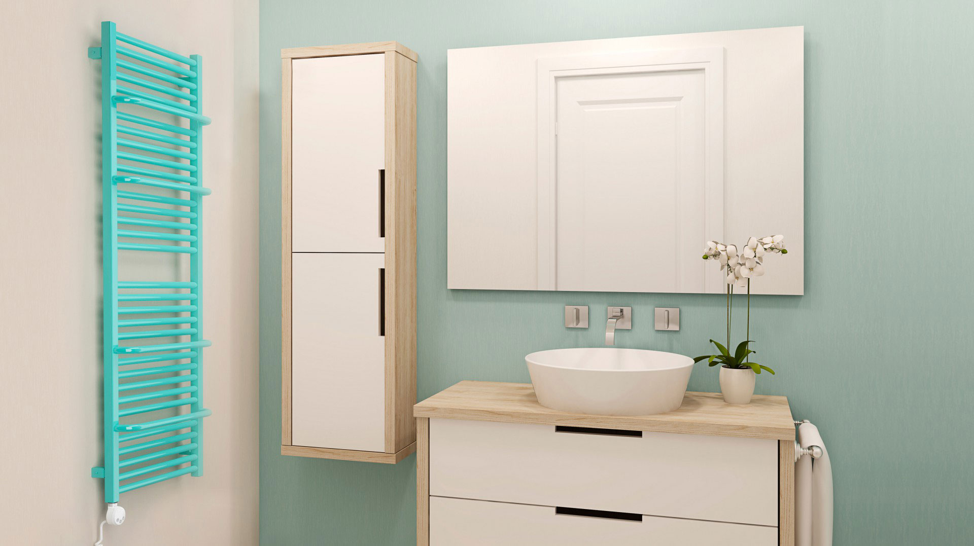 Полотенцесушители WGLIM030120 Lima Terma 2.85  - Вид №4