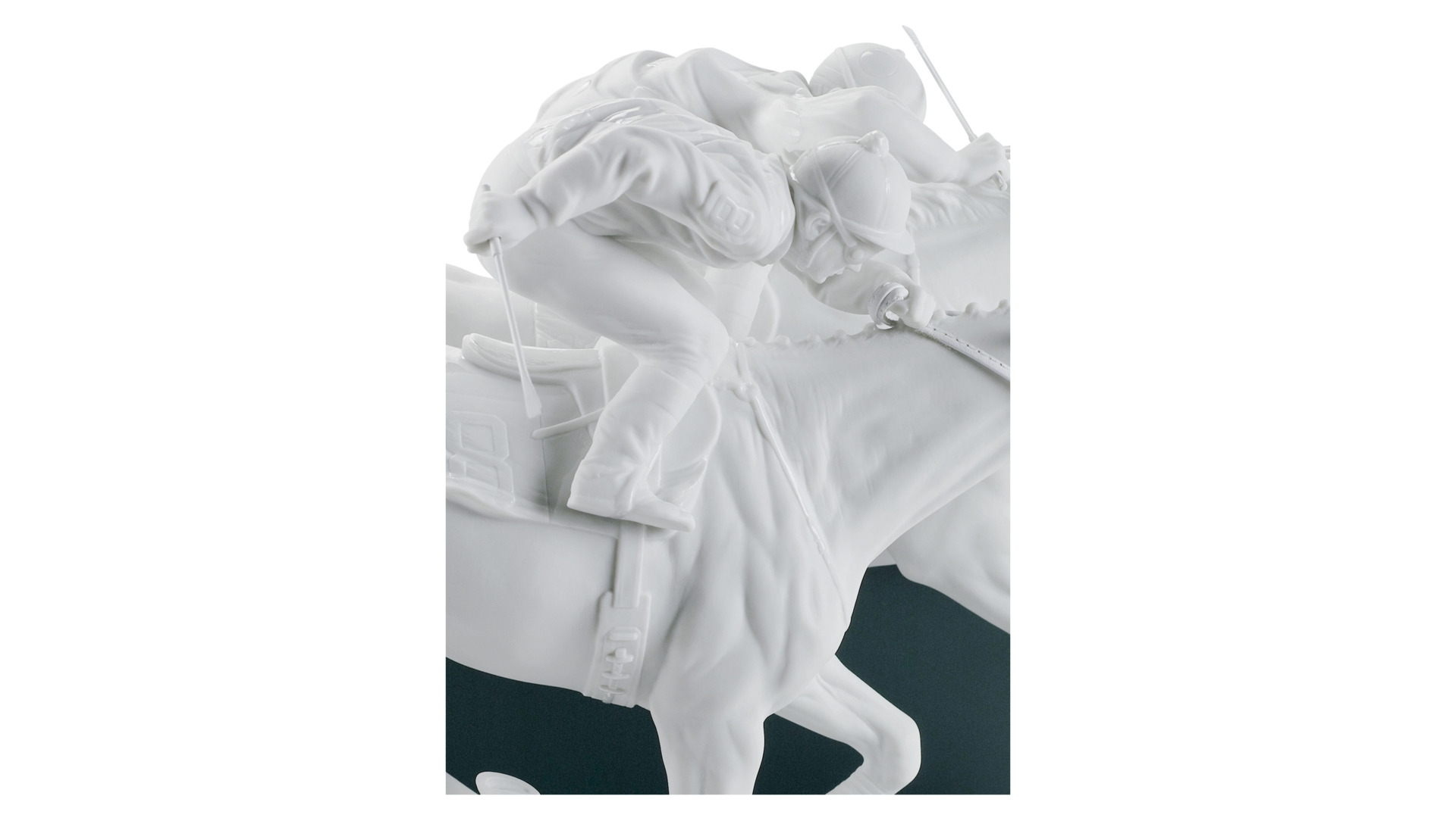 10669112 LLADRO Фигурка Lladro "Скачки" 44х28см Фарфор Lladró  - Вид №2