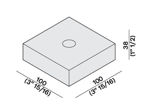 Мраморный подсвечник LUCE DI CARRARA элемент ARCH-00128927 - Вид №2