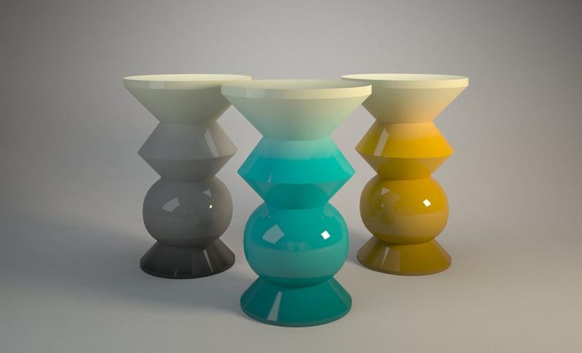 Malabar Табурет / журнальный столик из латуни sun-id-1437702 - Вид №8