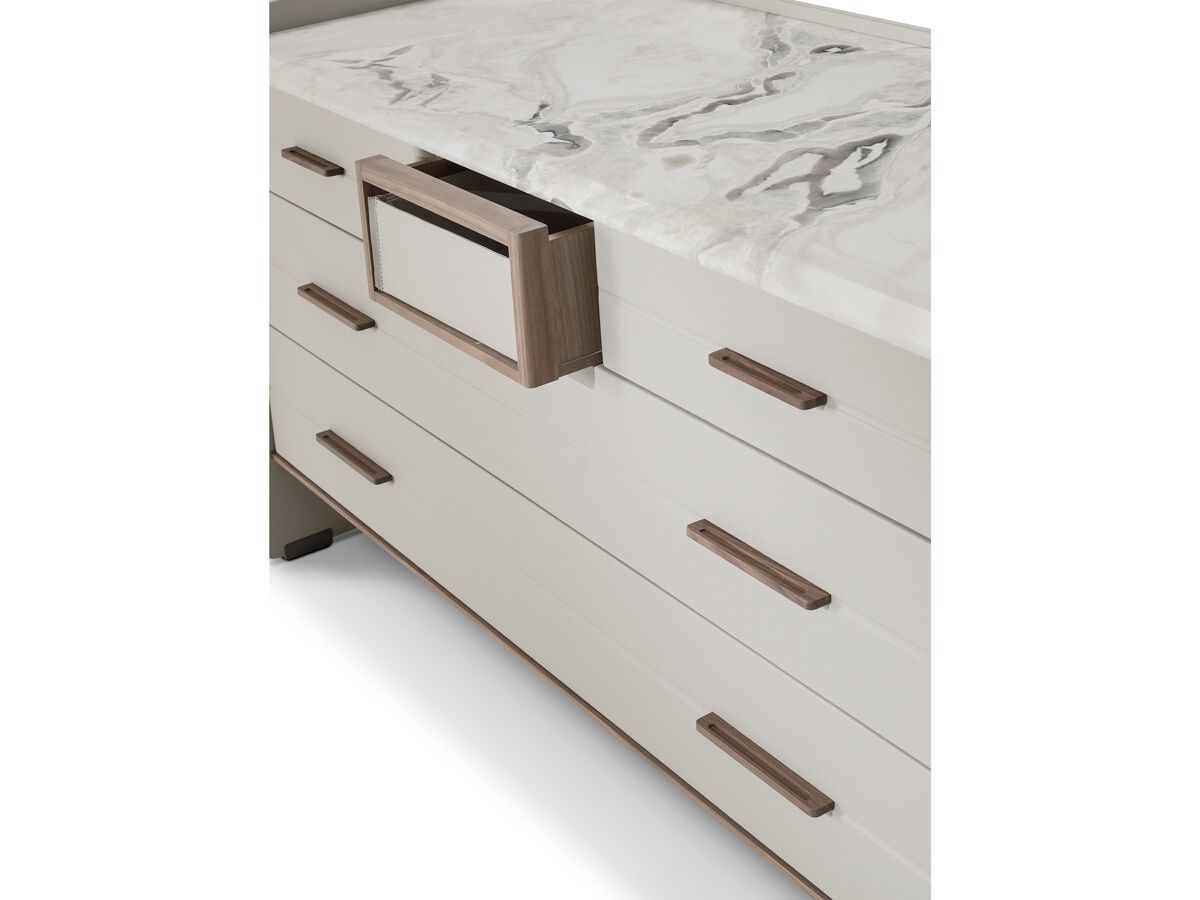 Деревянный комод с мраморной столешницей i 4 Mariani Жан Мари ARCH-00046569 - Вид №1