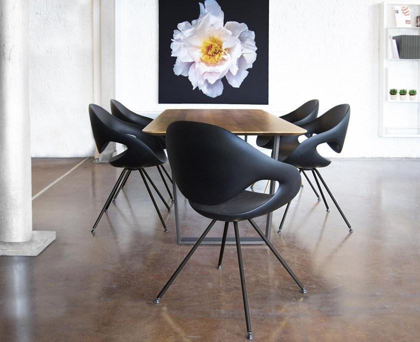 Tonon Стул из пеноматериала с металлическими салазками Moon 908.91 - Вид №3