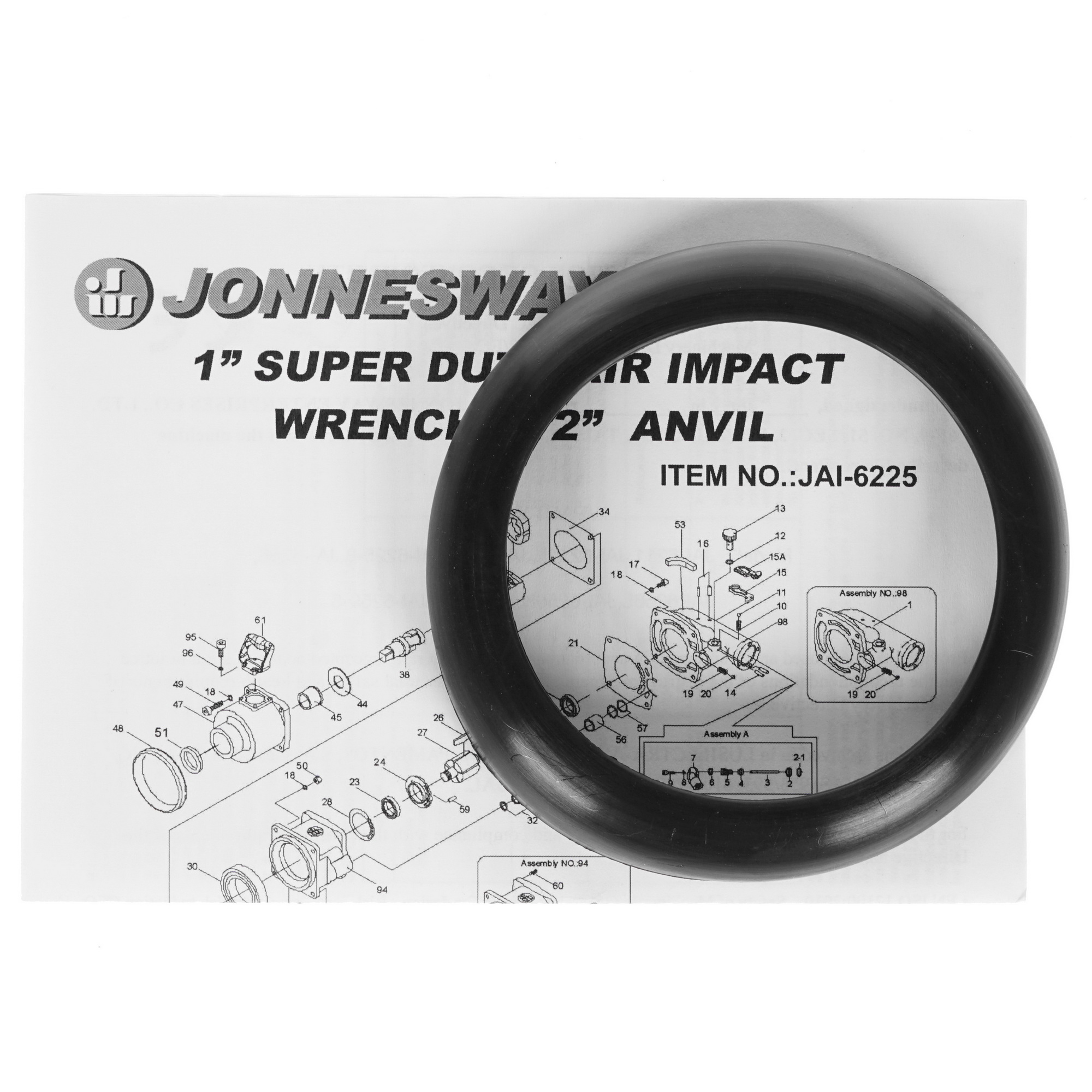 Пневмогайковерт Jonnesway JAI-6225 1137339 STDN-0060901 - Вид №5