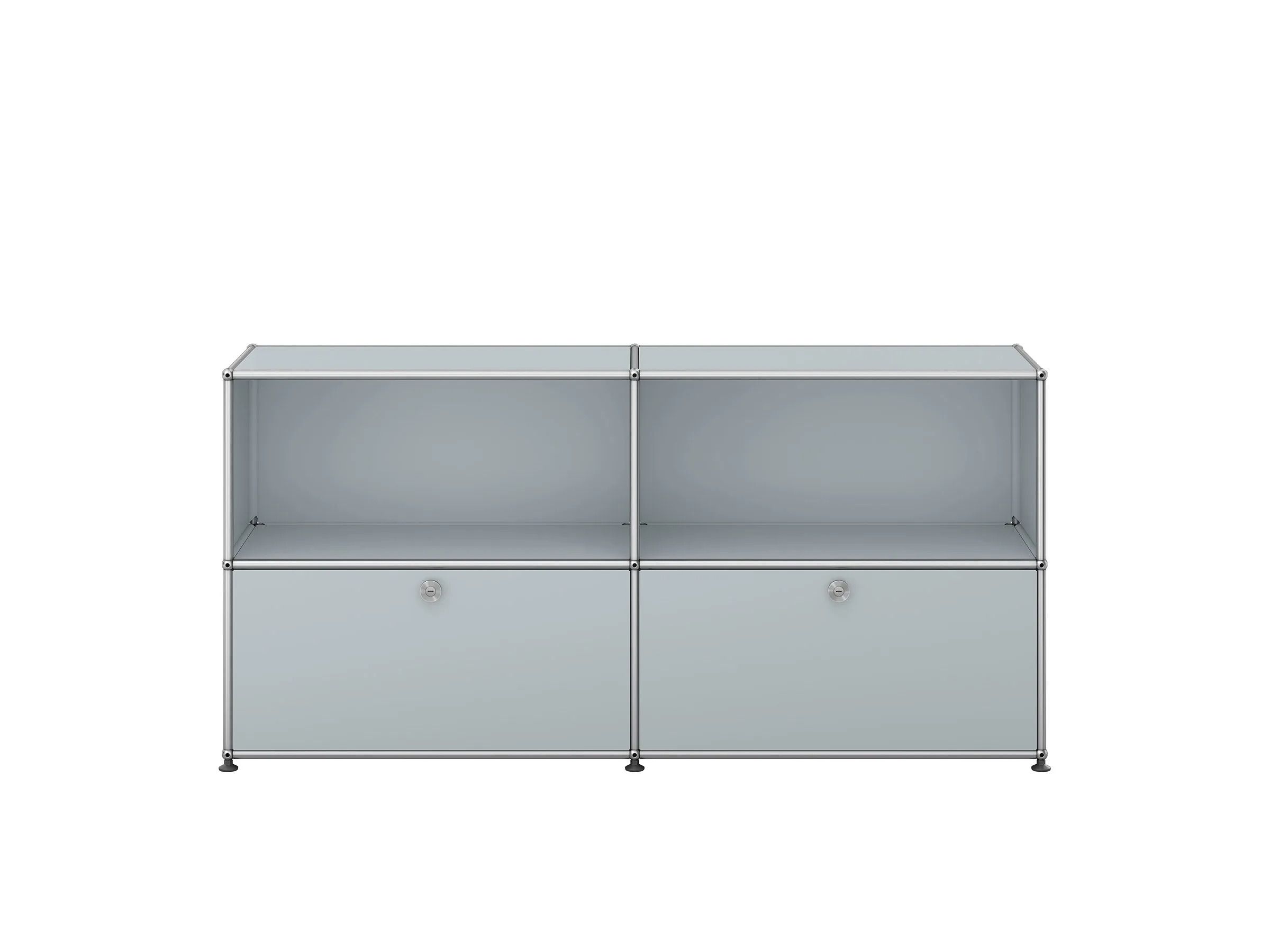 Секционный металлический шкаф с откидными дверцами USM USM SELECTION ARCH-00049753 - Вид №9