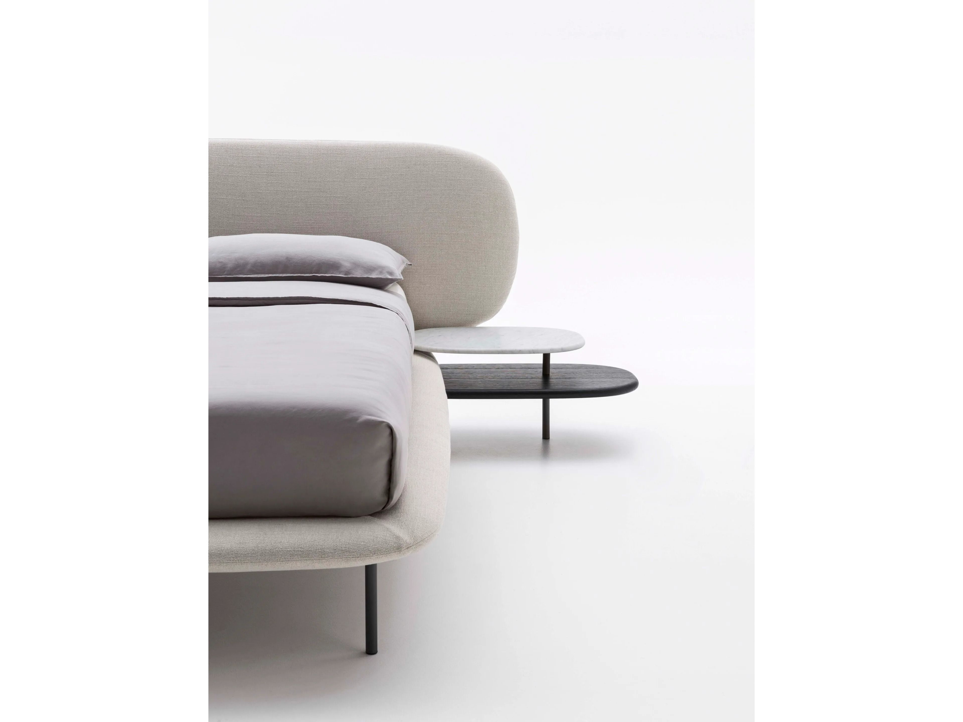 Мягкая кровать из ткани с мягким изголовьем Alf DaFrè Neyõ ARCH-00100012 - Вид №16