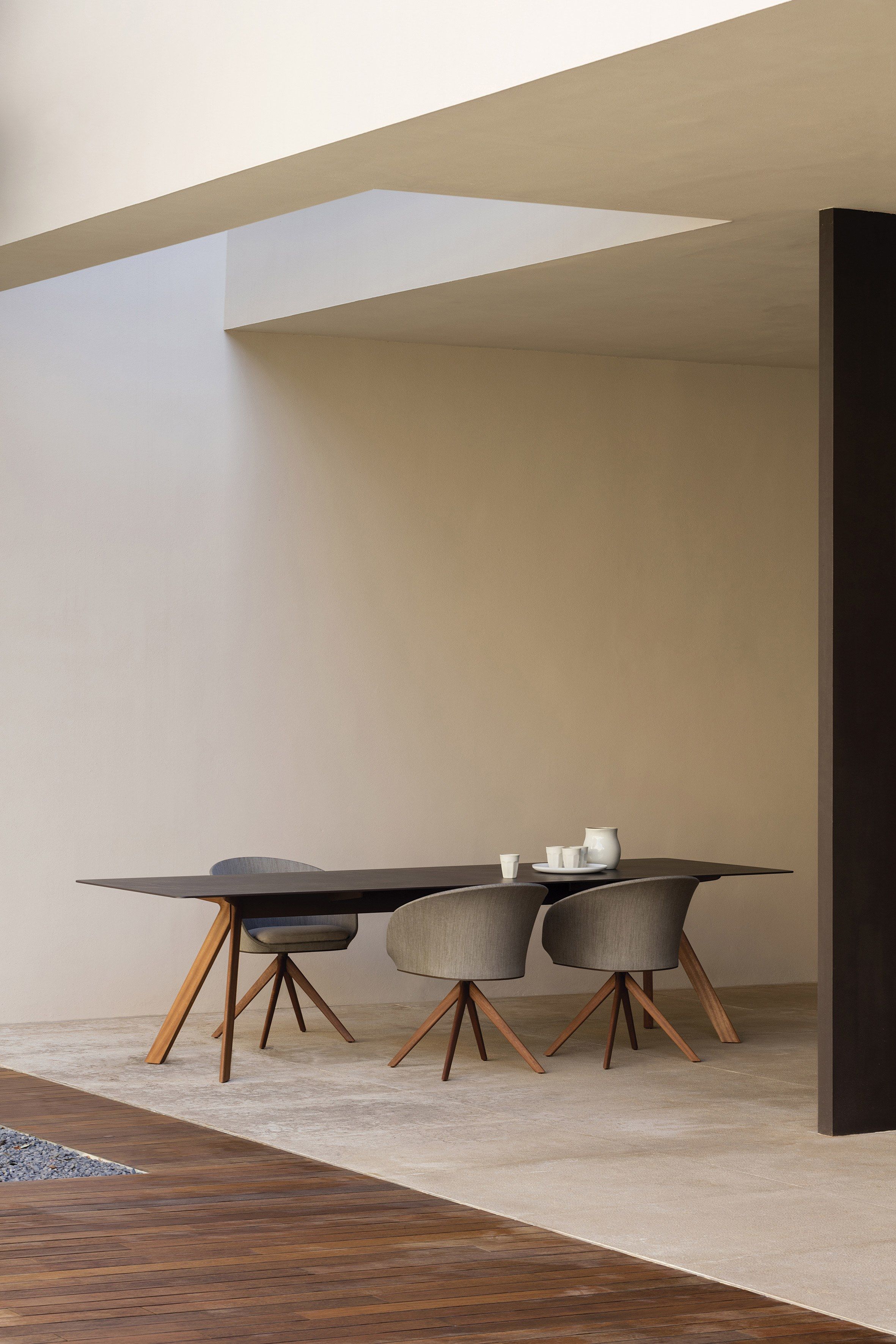 Прямоугольный садовый стол EXPORMIM ATRIVM ARCH-00120398 - Вид №1