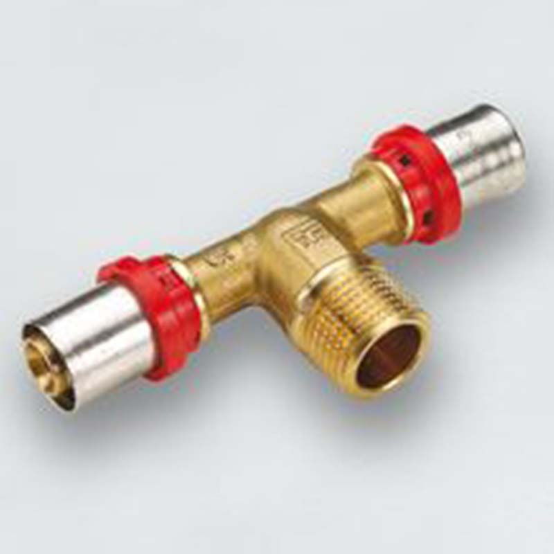 Тройник пресс-Н TIEMME 26х1/2"х2 1650149