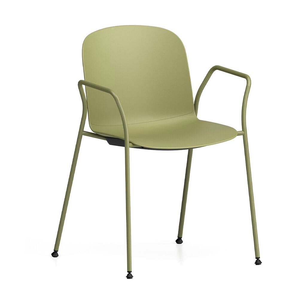 Штабелируемый стул из полипропилена с подлокотниками Infiniti Relief ARCH-00141716 - Вид №1