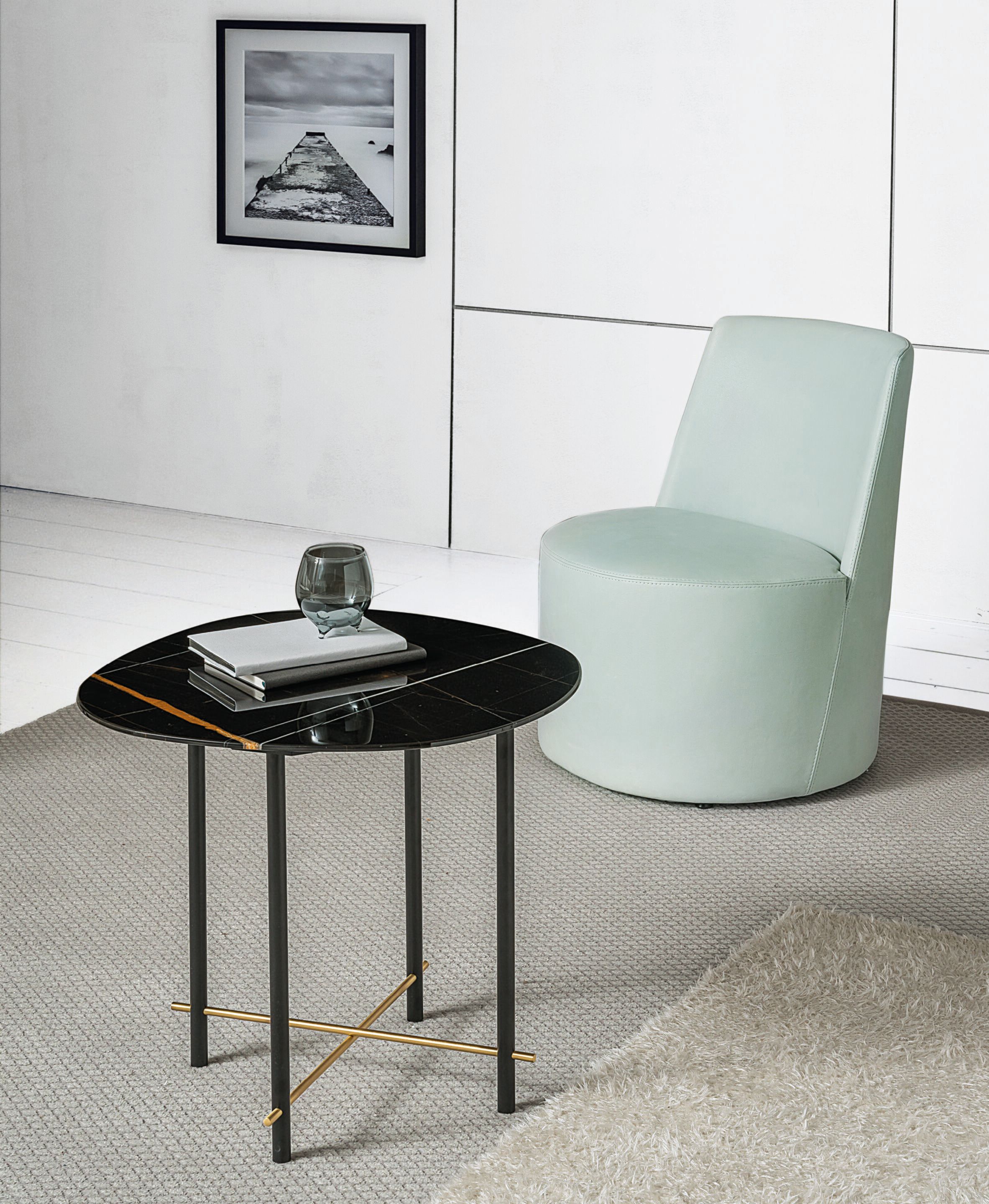 Круглый мраморный журнальный столик Casamilano SHANGHAI ARCH-00101208 - Вид №1