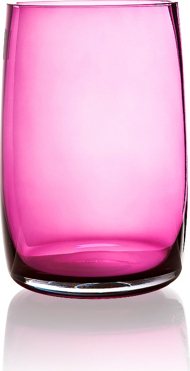 10620970 Zwiesel 1872 Ваза Zwiesel 1872 "Сайку" 23,4см (фуксия) Стекло 
