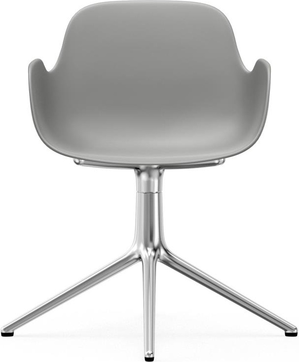 606101 Кресло Swivel 4L Alu Grey Normann Copenhagen Form - Вид №1