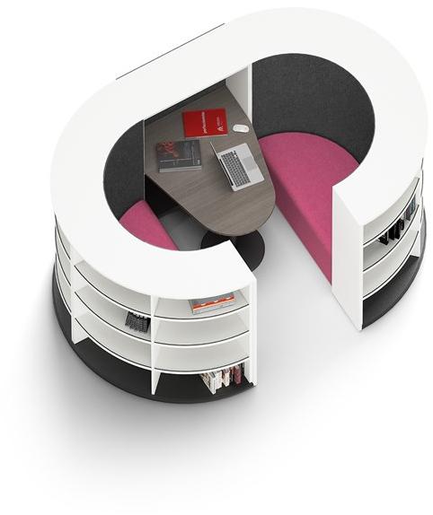 werner works Офисный остров для кофе-брейка Basic flow sun-id-1491474 - Вид №4