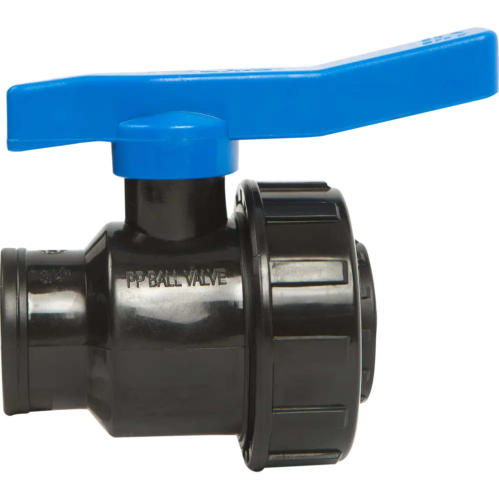 Кран ПНД 3/4"х3/4" внутренняя резьба полиэтилен UNIO STLM-2187131 - Вид №1