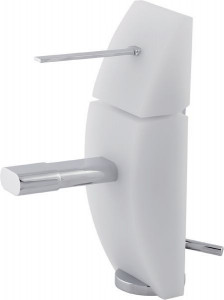 7360-202 Mariner Eau de Mariner, однорычажный смеситель для биде с донным клапаном, цвет белый