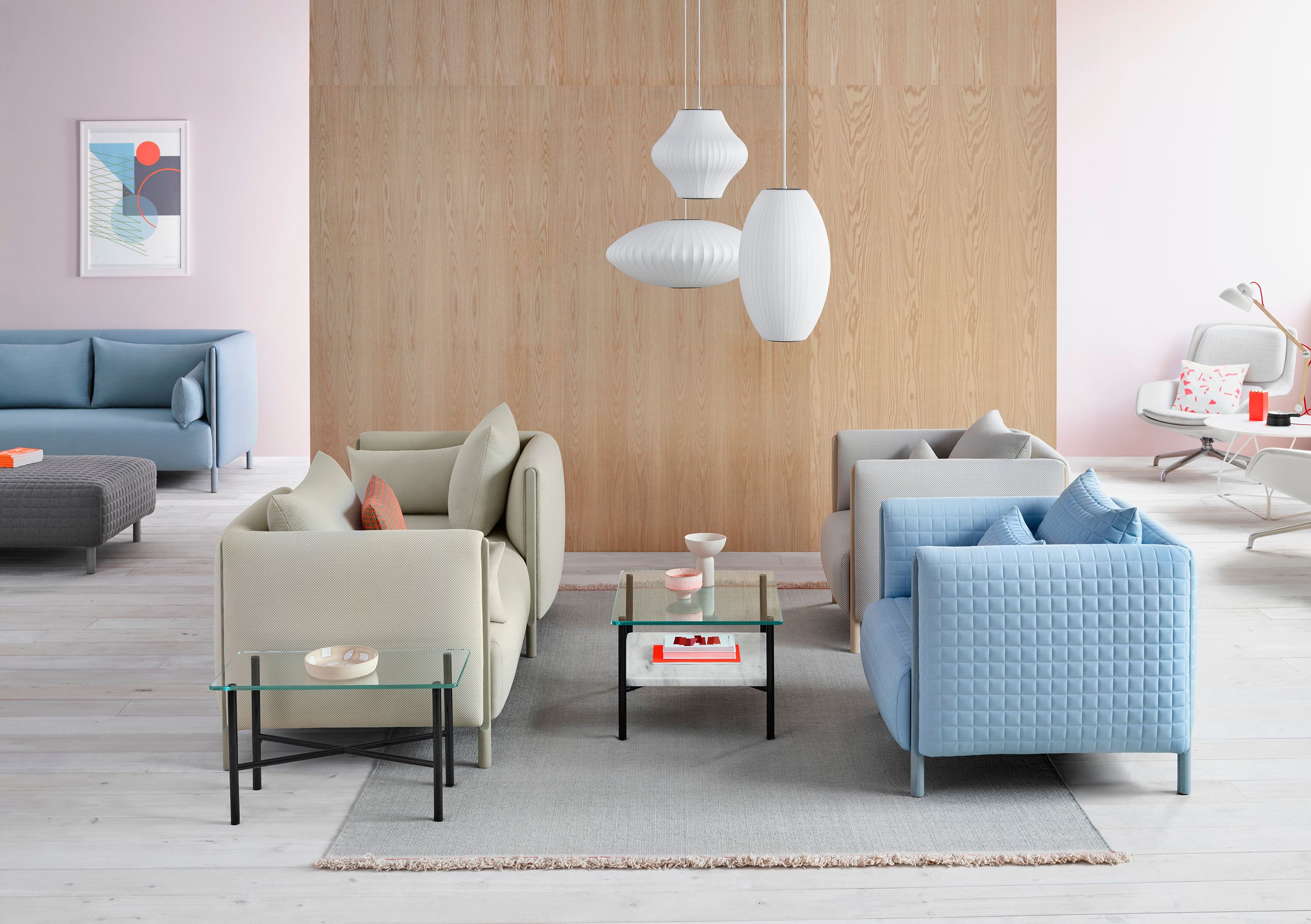 2-местный тканевый диван Herman Miller ColourForm ARCH-00072330 - Вид №5