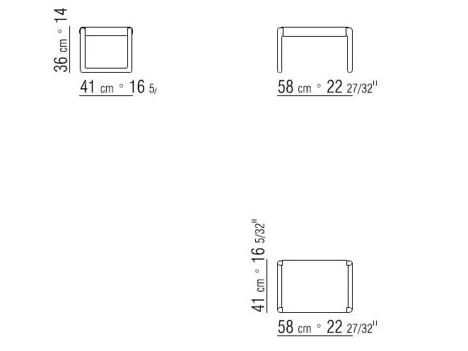 Низкий кожаный стул Flexform Brig ARCH-00118113 - Вид №2