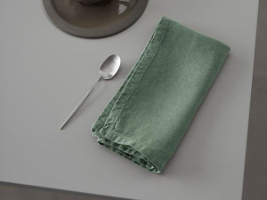 Тяжелые льняные салфетки