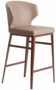 Angel Cerdá Кожаный барный стул с подставкой для ног New chair 4000 a111bs-vison