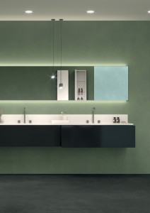 Прямоугольное настенное зеркало