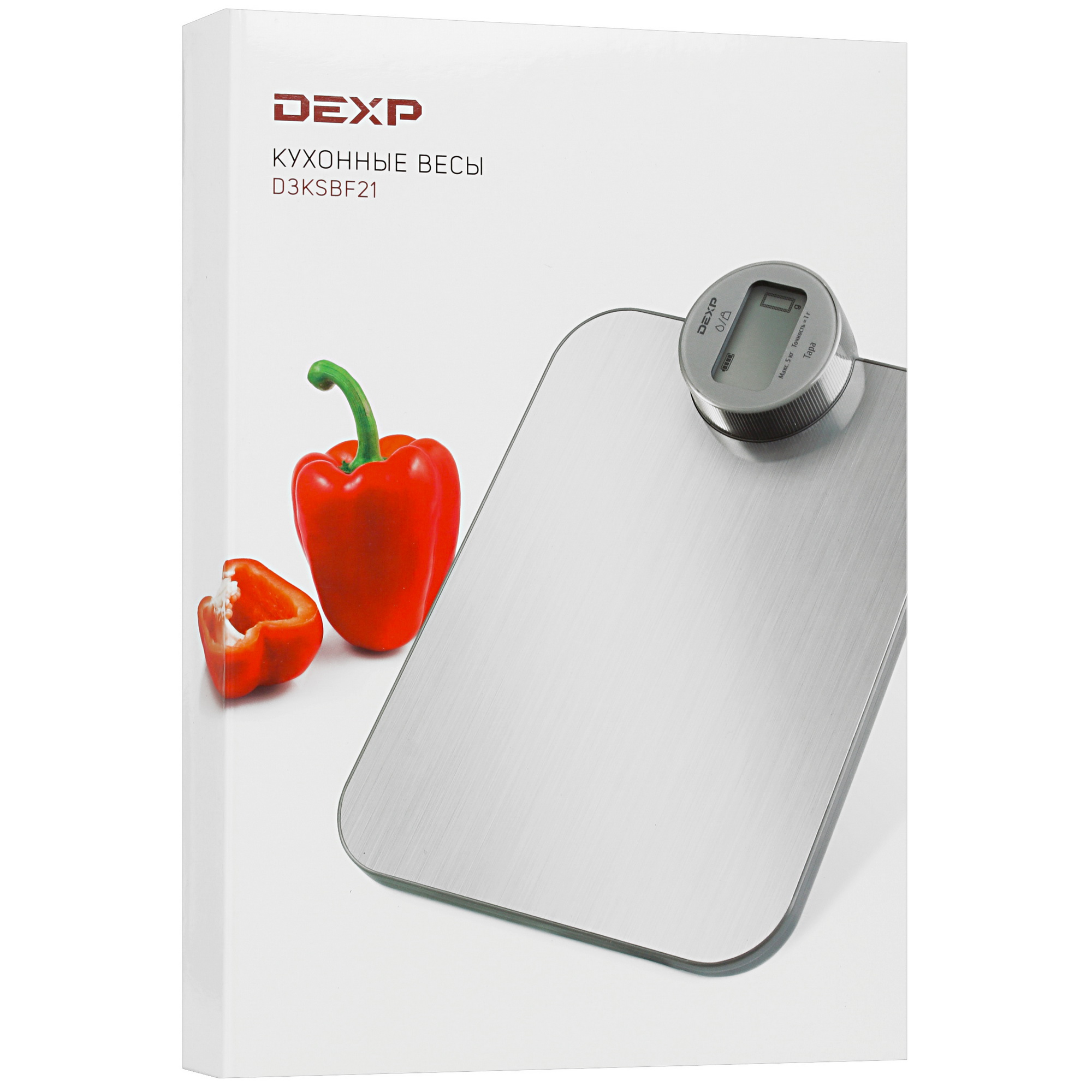 4832162 Кухонные весы DEXP D3KSBF21 серый STDN-0092062 - Вид №6