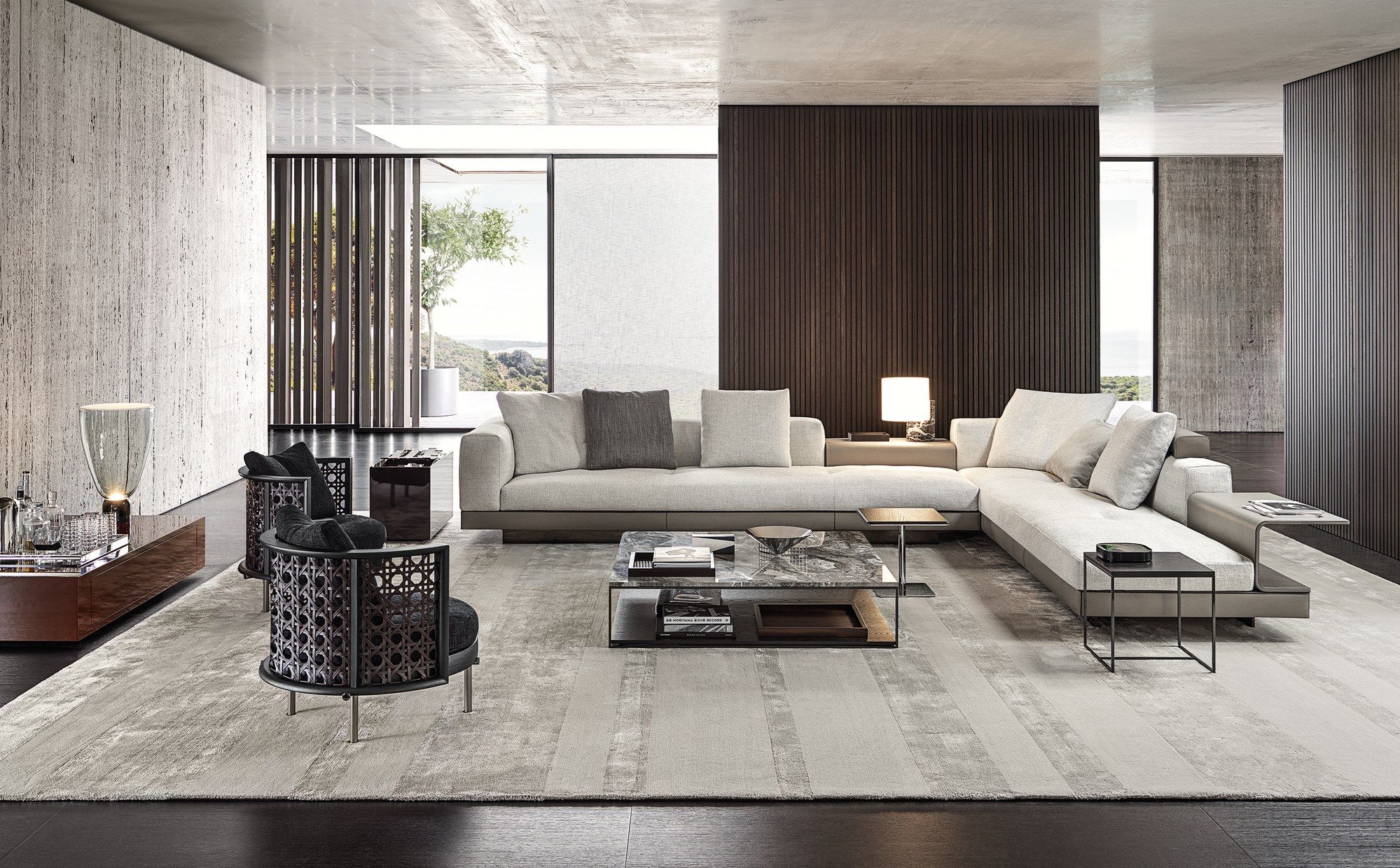 Ткань диван Minotti Коннери ARCH-00140023 - Вид №3
