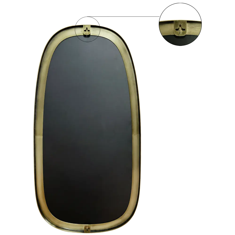 INSPIRE Glam Brass — зеркало с латунной рамкой для элегантного интерьера 86484803 STLM-1392735 - Вид №1