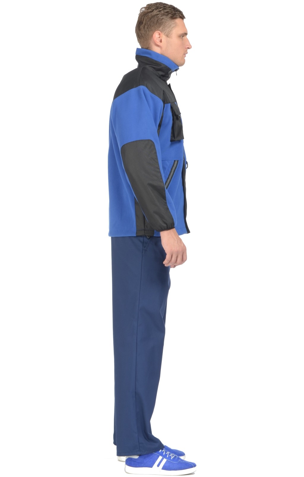 61349 Куртка "Мастер" темно-синяя-черная  Зимняя спецодежда  размер XXL(56-58)  - Вид №5