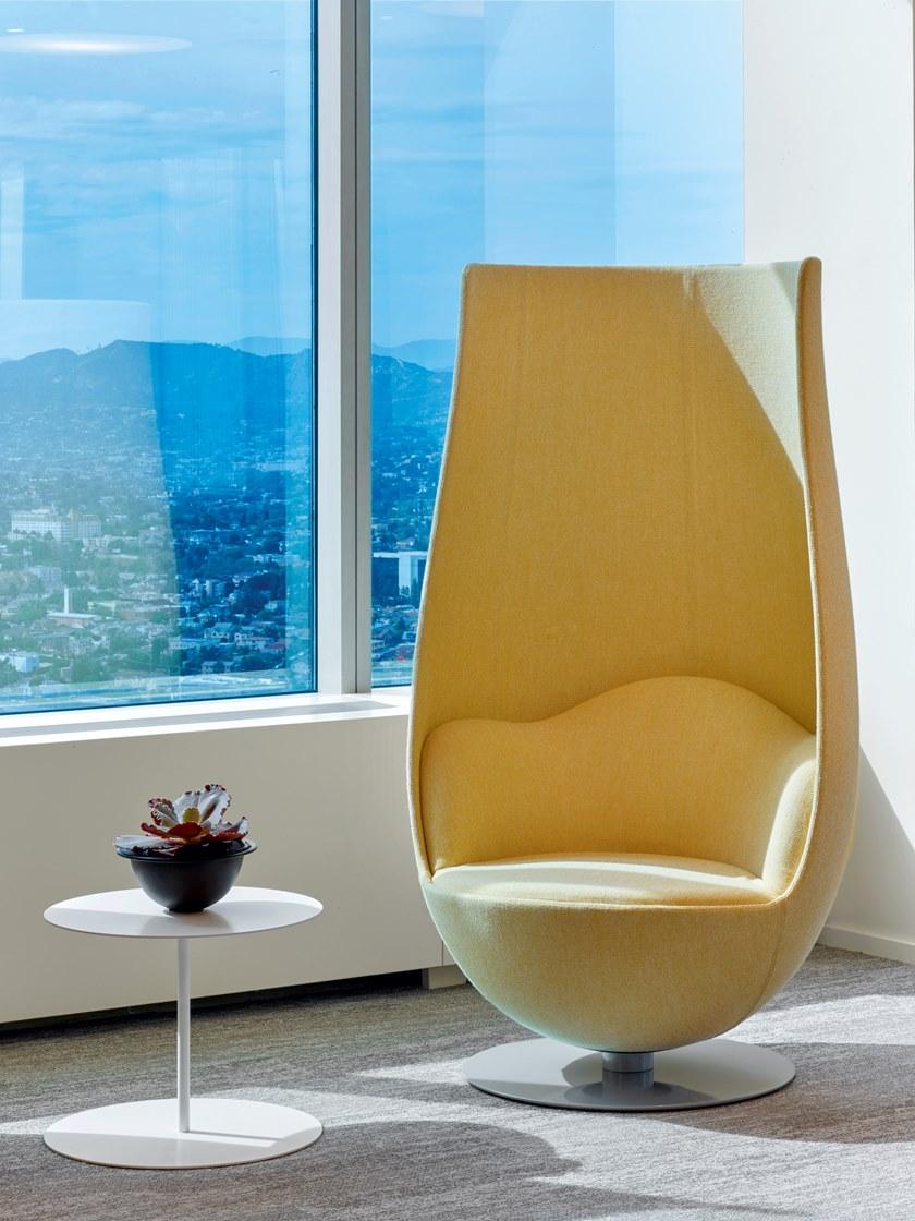 Cappellini Съемный круглый стол из листового металла Gong Gg_1 - Вид №3