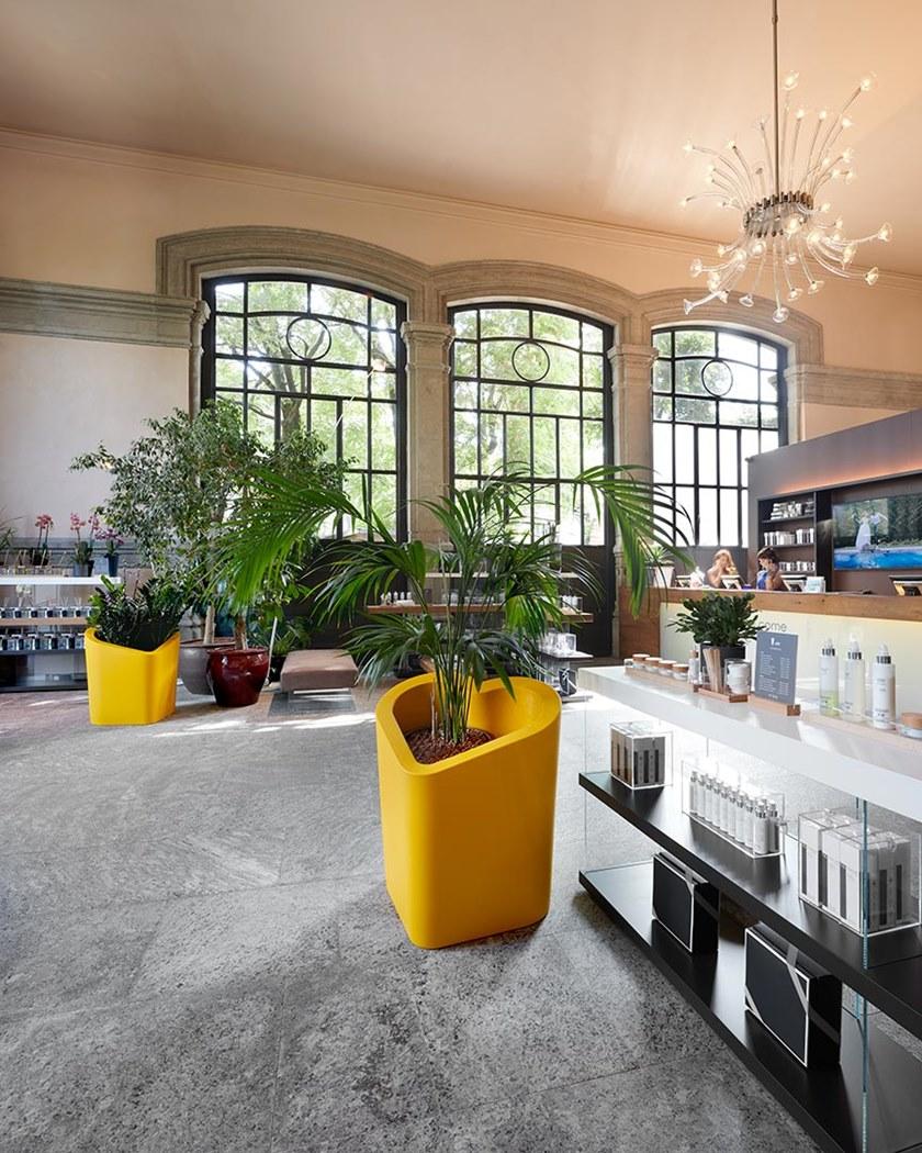 SLIDE Высокий садовый горшок из полиэтилена sun-id-1461748 - Вид №2