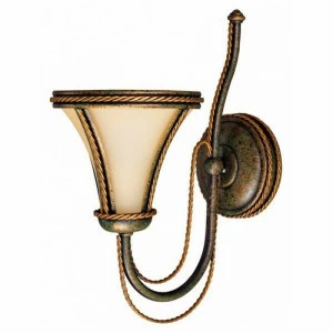 Бра Kemar Tanaja T/K/1 Green KEMAR ПОД СТАРИНУ, ФОНАРЬ 079256 Бежевый;медь