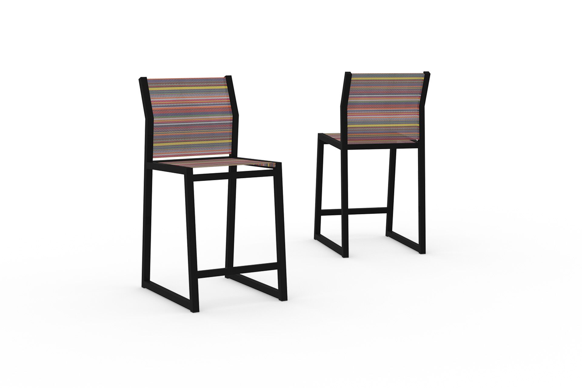 Тканевый садовый стул со спинкой MAMAGREEN Stripe ARCH-00043456 - Вид №2