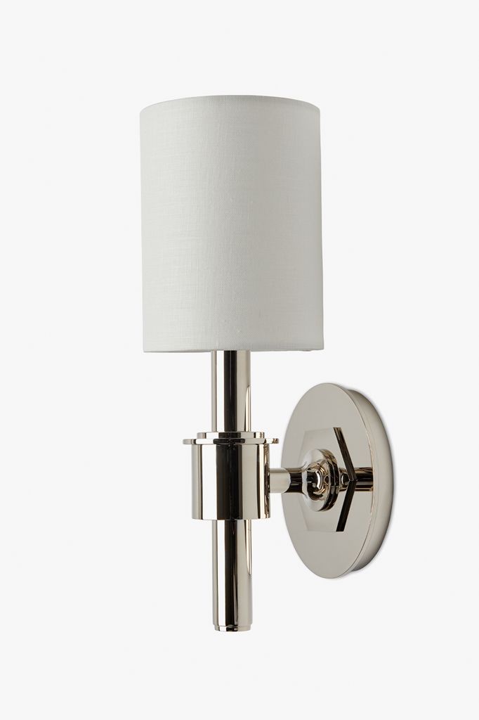 HNLT05 Настенный бра на одно плечо Henry с тканевым абажуром Waterworks