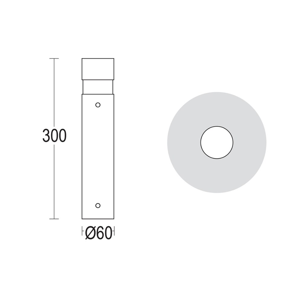 MiniTondo 300 Ghidini Tondo .05 Темно-Cерый (Матовый) - Вид №1
