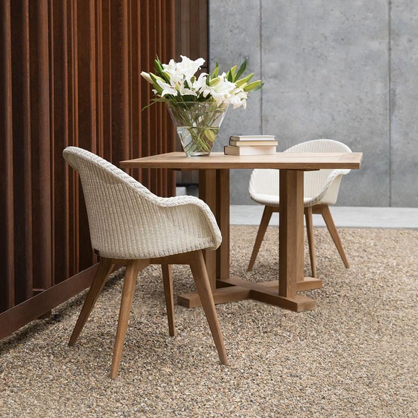 JANUS et Cie Квадратный обеденный стол из тика Arbor sun-id-1351587 - Вид №4