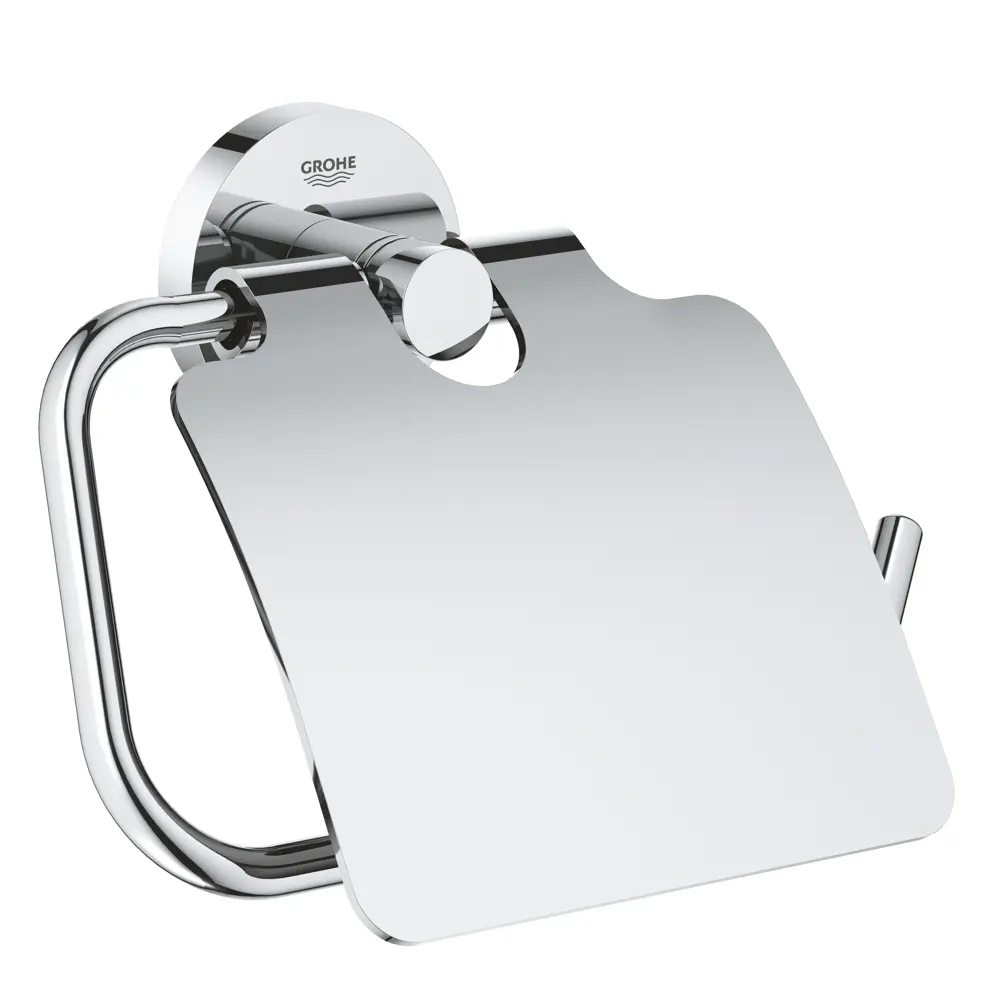 Держатель для туалетной бумаги с крышкой Grohe Essential 40367001 Essentials STLM-2074882 - Вид №2