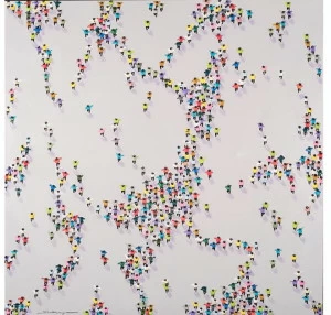 NOVOCUADRO ART COMPANY Картина на холсте Santiago navarro