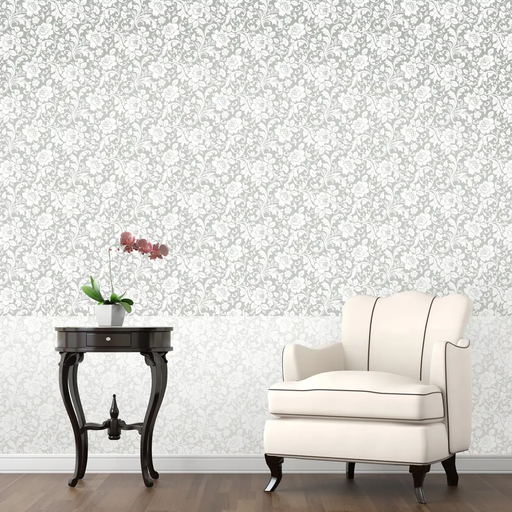 Обои виниловые Elysium Вальс серые 0.53 м 19213 STLM-2151664 - Вид №2