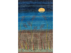 Прямоугольный шерстяной ковер