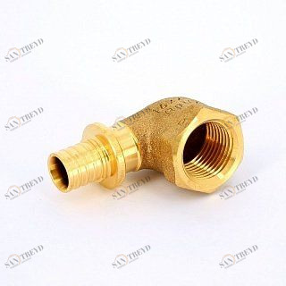 REHAU Угольник RAUTITAN 16Х3/4 ВР RX (бронза) 366095