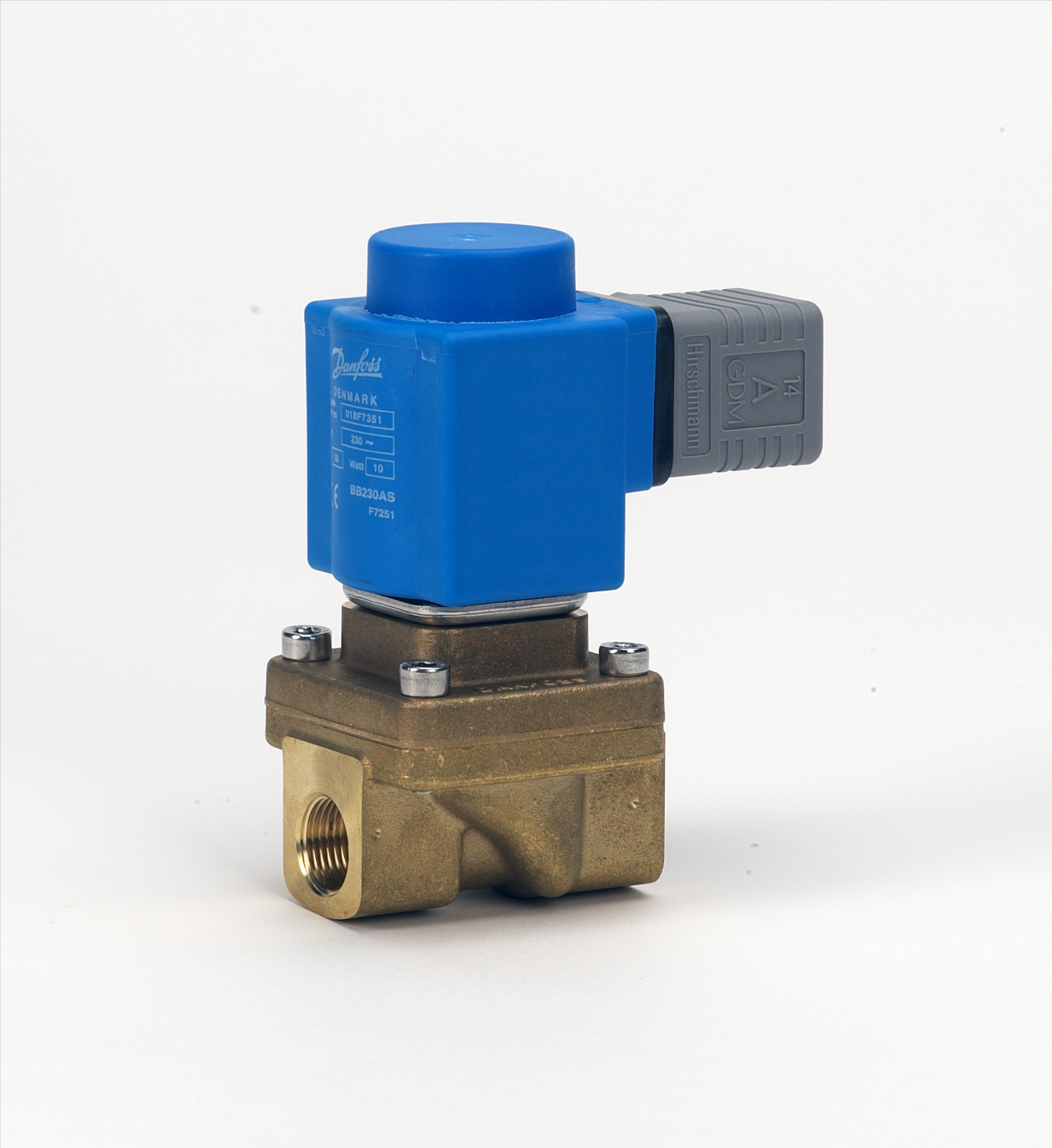 Danfoss EV250B — двухходовые электромагнитные клапаны с принудительным подъемом Клапан электромагнитный EV250B 032U5254  - Вид №1