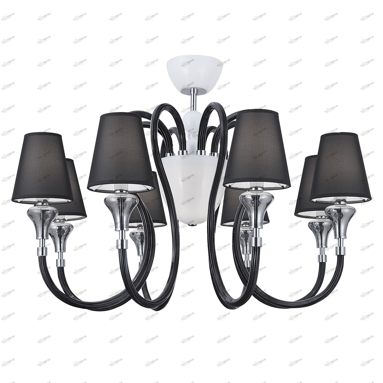 Потолочная люстра Lightstar Otto 809087 LIGHTSTAR ДИЗАЙНЕРСКИЕ, OTTO 058269 Черный 