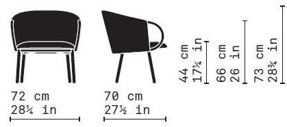 Very Wood Кресло с подлокотниками Zant sun-id-1375320 - Вид №6