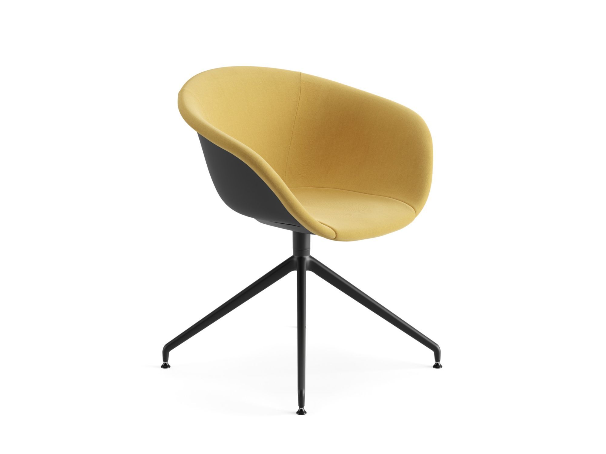 Стул на насесте, частично обтянутый тканью Arper Duna 02 ARCH-00104758 - Вид №9