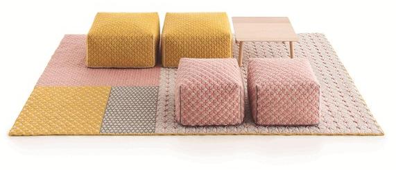 GAN Прямоугольный коврик ручной работы из ткани Silaï sun-id-1498932 - Вид №18