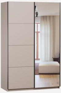 151037 Шкаф-купе -140-220 Велюр LAB interior Инмарк-2