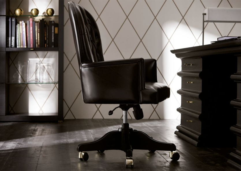 Кресло вращающееся  ANGELO CAPPELLINI 30097/PG  - Вид №1